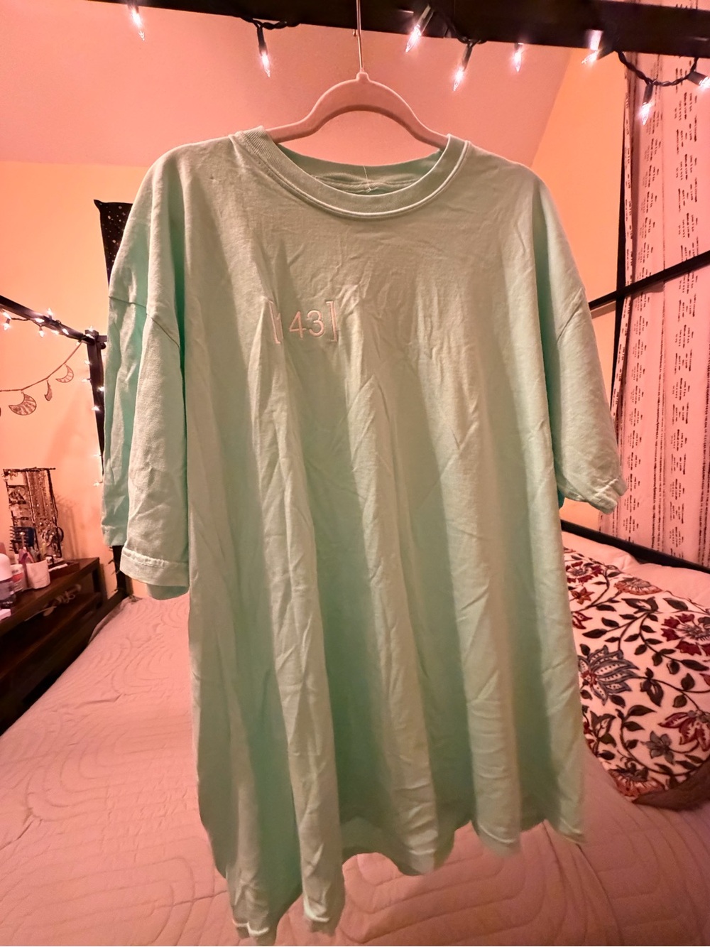 Punz Men's Crewneck T-Shirt in Mint Green